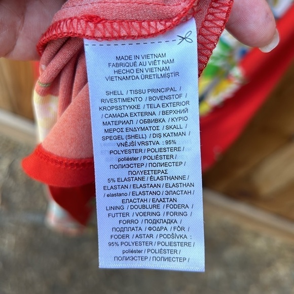 Lauren Ralph Lauren A Line Long Floral Jersey Sleeveless Maxi Dress Sz 10 - Picture 5 of 8